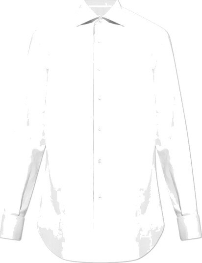 Brioni Herre Skjorter Hvit M,