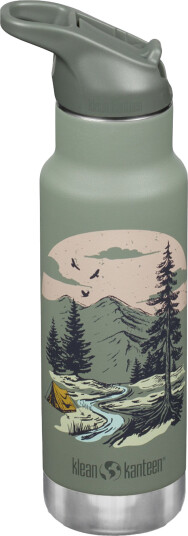 Klean Kanteen Kid Narrow Flip Sport drikkeflaske 355 ml, mountain space
