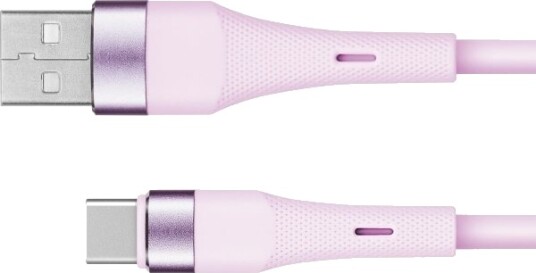 Usb-Kabel Kruger&Matz Usb-A Til Usb-C 1 M Rosa Km1268-1P
