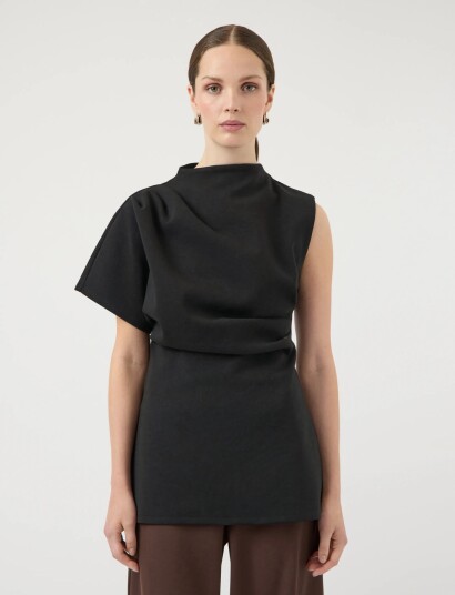 YAS Yaspina Sl Long Top S.   Black   XL