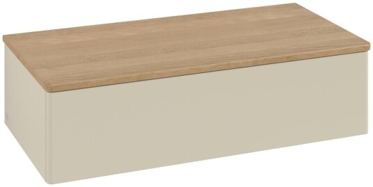 Villeroy & Boch Villeroy & Boch Antao Sideskap 100x50x26,8 cm u/lys Grå Matt/Eik