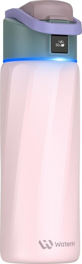 WaterH Boost Smart Drikkeflaske - 710 ml - Rustfritt Stål Rosa WaterH Boost Smart Drikkeflaske - 710 ml - Rustfritt Stål Rosa