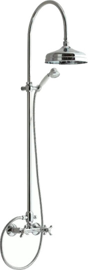 Lavabo Retro Komplett 2-Greps Dusjsett Krom Lavabo Retro Komplett 2-Greps Dusjsett Krom
