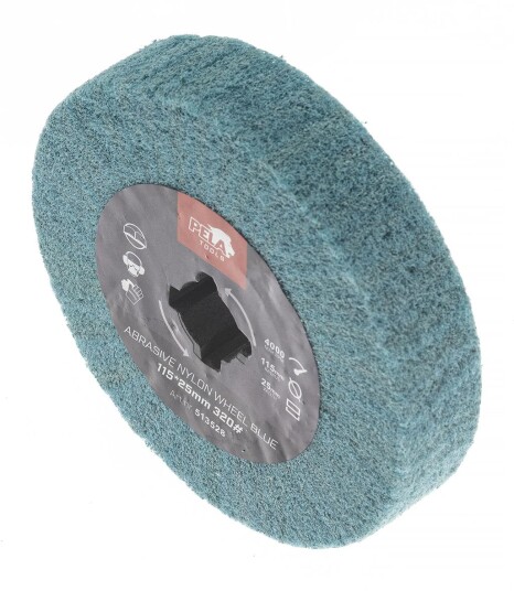 PELA 513528 Slipenylontromme 115x25 mm #320 Maskintilbehør & forbruk