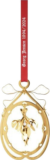 Georg Jensen Juleuro 2024 misteltein gull