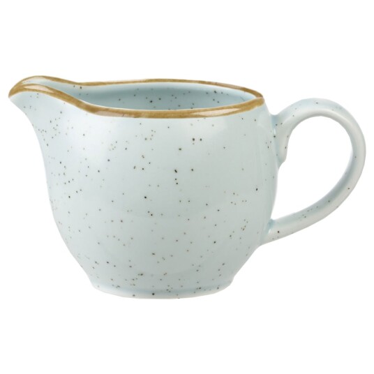 Churchill Melkekanne Stonecast Duck Egg; 11.4cl, 7 cm (H); Lyseblå/Brun; Rund; 4 Stykk / Forpakning