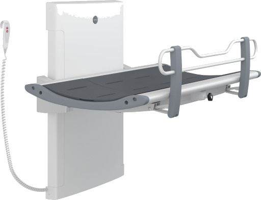 Pressalit Care SCT 3000 dusjkar 141x105,7 cm grå