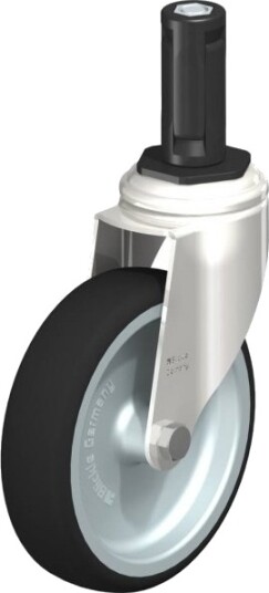 Blickle 853476 Lkrxa-Path 126G-11-Exr13 Hjul, Hjuldiameter 125 Mm, Bæreevne Maks. 120 Kg, 1 Stk