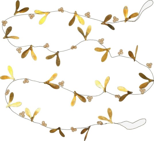 Broste Copenhagen Mistletoe Garland   IVORY   L184 cm