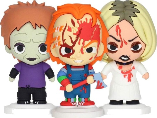 Northix Chucky Pokis Figursett 3 stk 7 cm