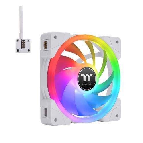 Thermaltake Lüfter   Swafan EX12 RGB   (3-Fan-Pack)    White retail