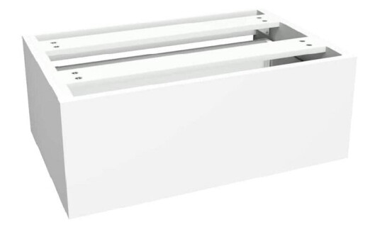 Vikingbad Sideskap Slett MIE Demi - Mål: B(60-90)Xh46xd29 cm Hvit / 70cm