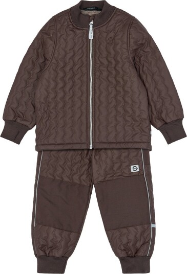 Mikk line Duvet Set W. Fleece COFFEE BEAN 110 Mikk line Duvet Set W. Fleece COFFEE BEAN 110