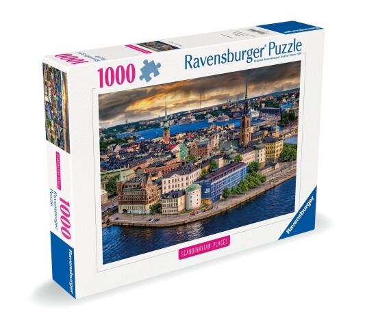 Ravensburger - Puzzle Scandinavian Stockholm Sweden 1000p  12000114 