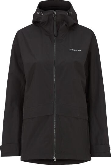 Didriksons Nordic Regnjakke Dame Black 46(3XL)