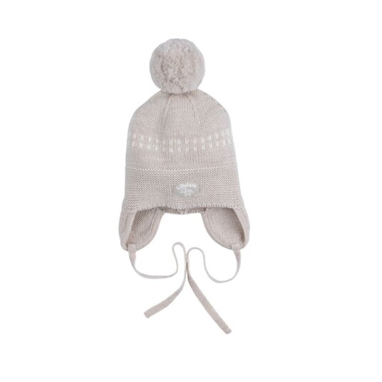 Lillelam   Lue Med Snøring Classic Lys Beige   50 52cm