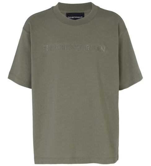 Giorgio Armani Emporio Armani T skjorte Gløggbasilikum m. Logo Emporio Armani 7 år 122 T skjorte Grønn