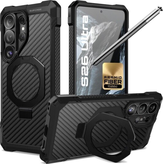 Supcase UB Grip MagSafe Deksel for Samsung Galaxy S26 Ultra Vanntett Sort