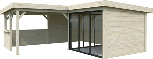 Hagestue Palmako Lenna 24,9 m2 Set 409 Slide