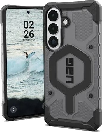 UAG Pathfinder Clear   Ash/Black   Samsung Galaxy S26