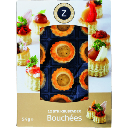 Bouchees 12stk Krustader Zelected Bouchees 12stk Krustader Zelected