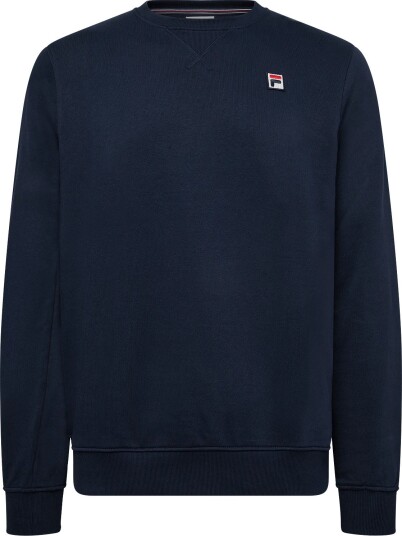 FILA Biella Regular Crewneck Sweatshirt DARK SAPPHIRE XS