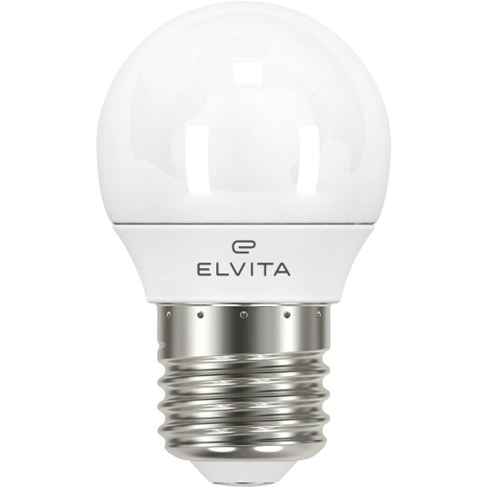 Elvita LED klotlampa P45 E27 470lm op Elvita LED klotlampa P45 E27 470lm op