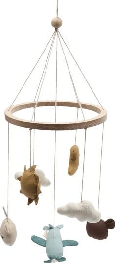 Fabelab Crib Mobile In The Air Blue Multi/Patterned One Size Fabelab Crib Mobile In The Air Blue Multi/Patterned One Size