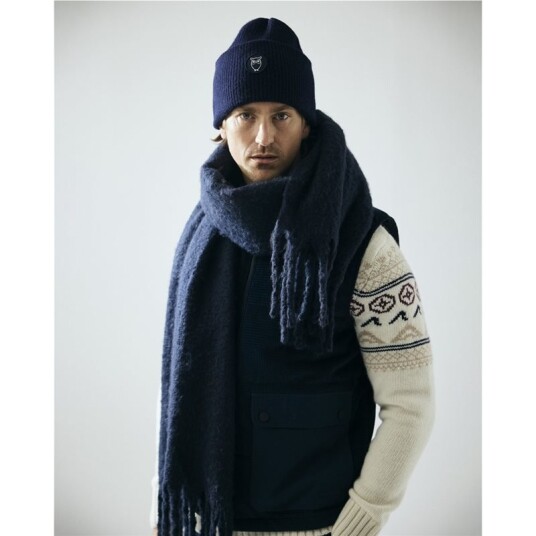 KnowledgeCotton Apparel Wool Beanie RWS Total Eclipse KnowledgeCotton Apparel Wool Beanie RWS Total Eclipse