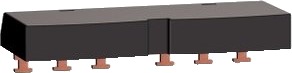 Schneider Electric Samleskinne Til 2 Stk GV3P/L