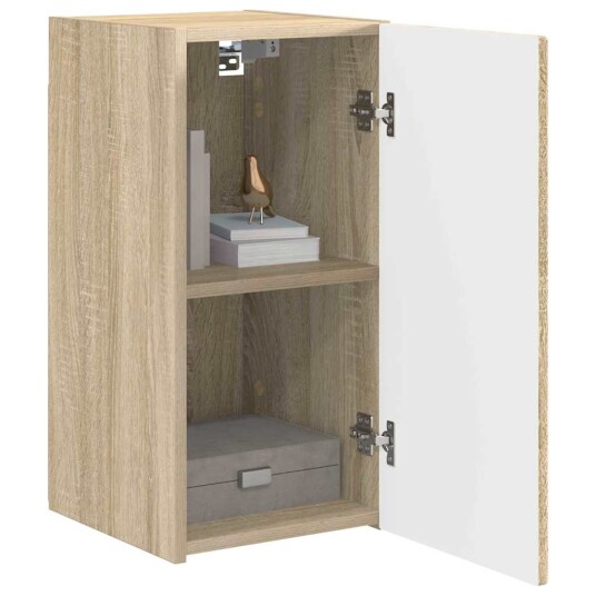 TV Veggskap Veggmontert Sonoma 30 x 31 x 60 cm Konstruert tre