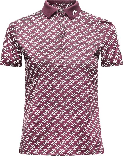 J. Lindeberg Tour Tech Print Polo CARDI JACQUARD S WINETASTING S J. Lindeberg Tour Tech Print Polo CARDI JACQUARD S WINETASTING S
