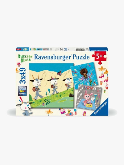 Puslespill 3X49 Bukkene Bruse Ravensburger