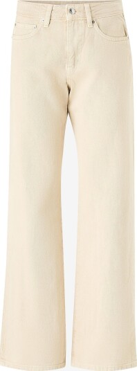 Gina Tricot Jeans Perfect Wide Jeans Beige