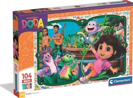 Clementoni Puzzle Maxi Dora The Explorer 2025 104 pieces 2D Puslespill