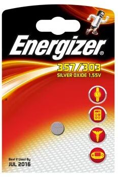 Energizer SR44 Sølvoksid Knapcellebatteri 1,5V - 150mAh