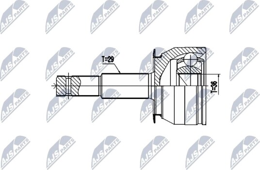 NTY NPZ-NS-100 Drivledd