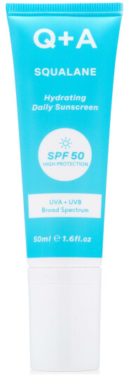 Q+A Squalane Fuktighetsgivende Solkrem SPF 50 50 ml Q+A Squalane Fuktighetsgivende Solkrem SPF 50 50 ml