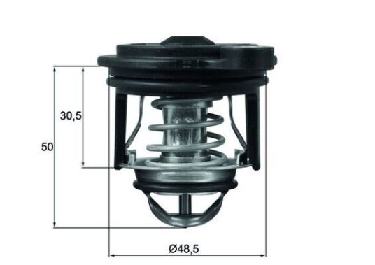 Termostat MAHLE ORIGINAL TI 246 50