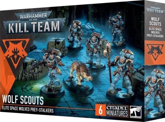 Warhammer 40,000 Space Wolves Kill Team Wolf Scouts