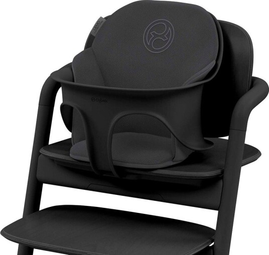 Cybex Lemo Comfort Inlay Putesett Til Høystol - Stunning Black Cybex Lemo Comfort Inlay Putesett Til Høystol - Stunning Black