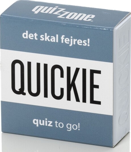 QuizZone Quickie Det Skal Feires Norsk
