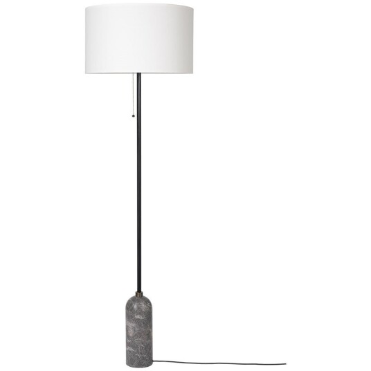 Gubi Gravity Gulvlampe Grå Marmor/Hvit Gubi Gravity Gulvlampe Grå Marmor/Hvit