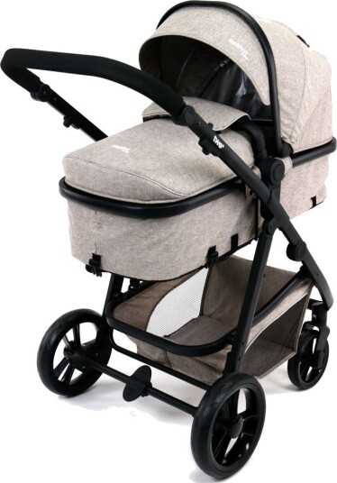 Asalvo Convertible Two+ 3-I-1 Bilstol/Barnevogn - 22 kg - Beige