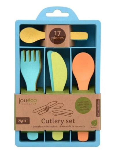 Joueco Bio Cutlery Set 17 pieces. Joueco Bio Cutlery Set 17 pieces.