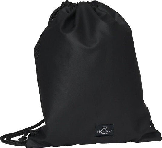 Beckmann Norway Drawstring Gym Bag Black Coated Black ONE SIZE