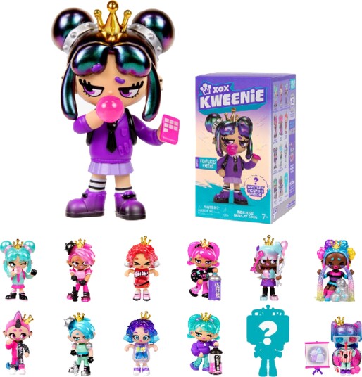 Xox Kweenie KWEENIE Fearless Figur Blandet
