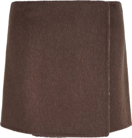 P.a.r.o.s.h. Dame Skjørt Brun S,