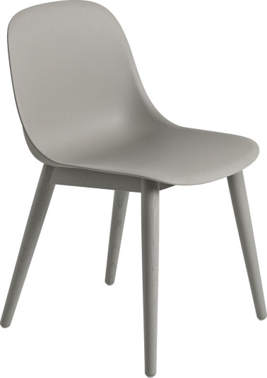 Muuto Fiber Spisestol med Base Grå