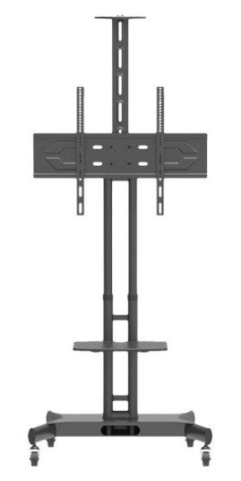 HAGOR HP Twin Stand HD - vogn - for flatpanel / AV-system / kamera - svart
